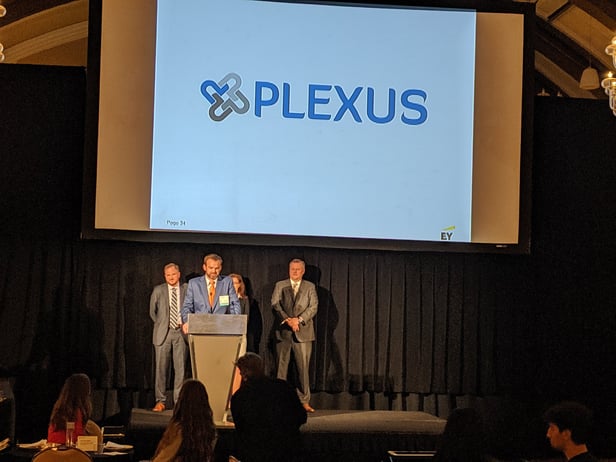  The Plexus Groupe’s Matt Wilkens addresses the EOY Midwest Finalists. 