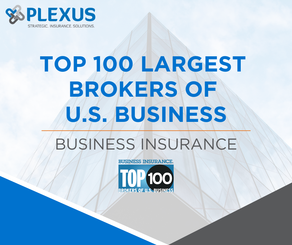 Business Insurance Recognizes The Plexus Groupe on their Top 100